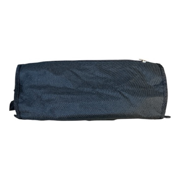 Iron Fist Y2K Goth Punk Deadstock Black Koi Fish Skull Print Messenger Bag OS - Picture 7 of 13